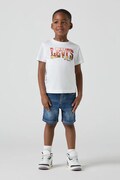 Levi's szorty jeansowe dziecięce NEW 511 SLIM FIT DENIM SHORT kolor niebieski regulowana talia 8EM374