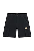 Παιδικό σορτς Levi's TRADITIONAL CARGO SHORTS χρώμα: μαύρο, 9EM381