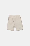 Detské krátke nohavice Guess béžová farba, nastaviteľný pás L5GD19 KB3P2