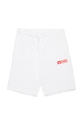 Diesel pantaloni scurți din bumbac pentru copii PBASESHORT SHORTS culoarea alb, J02236