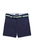 Polo Ralph Lauren szorty bawełniane dziecięce kolor granatowy regulowana talia 322863960003
