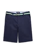 Polo Ralph Lauren szorty bawełniane dziecięce kolor granatowy regulowana talia 323863960003