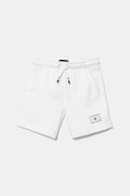 Otroške kratke hlače Tommy Hilfiger bela barva, KB0KB09481