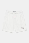 Tommy Hilfiger pantaloni scurti copii culoarea alb, talie reglabila, KB0KB09481
