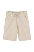BOSS pantaloni scurti copii culoarea bej, talie reglabila, J51993