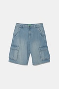 United Colors of Benetton pantaloni scurți din denim pentru copii 4KEHC9041