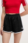 adidas Originals pantaloni scurți 3S SPRINTER culoarea negru, cu imprimeu, high waist, JD3119