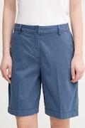 United Colors of Benetton rövidnadrág női, sötétkék, sima, magas derekú, 4CDRD901W
