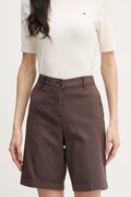 United Colors of Benetton Βερμούδα γυναικεία καφέ κανονική 4CDRD901W
