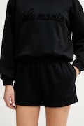 La Mania szorty dresowe damskie czarne high waist MICA
