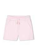 Otroške bombažne kratke hlače Michael Kors roza barva, R30337
