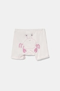 United Colors of Benetton szorty bawełniane niemowlęce kolor różowy z aplikacją 3MI5A900H