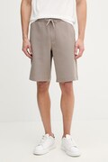 Armani Exchange šortky pánske s bavlnou hnedé regular waist
