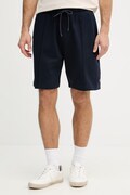 United Colors of Benetton szorty dresowe męskie bawełniane granatowe regular waist 342ZU900X