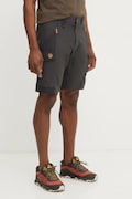 Fjallraven trekingové šortky pánské Abisko šedé regular waist F82833