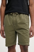 Alpha Industries szorty bawełniane Basic Cotton Shorts męskie kolor zielony 156262