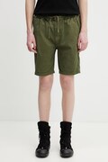 Alpha Industries szorty bawełniane Basic Cotton Shorts męskie kolor zielony 156262
