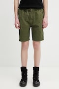 Alpha Industries szorty bawełniane Basic Cotton Shorts męskie kolor zielony 156262