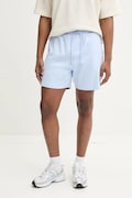 Bavlněné šortky Tommy Jeans pánské, modrá barva, DM0DM21369