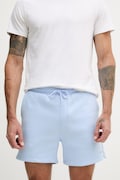 Tommy Jeans teplákové šortky pánské s bavlnou modré DM0DM21931