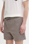 Tommy Jeans teplákové šortky pánské s bavlnou hnědé regular waist DM0DM21931