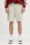Barbour szorty bawełniane Barbour Grindle Cargo Relaxed Short kolor beżowy MST0062