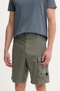 C.P. Company pantaloni scurți culoarea verde, 18CMBE111A006439G