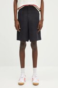 Ľanové šortky Paul Smith tmavomodrá farba, M1R-437Z-P01427