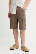 Rifľové krátke nohavice Levi's 478 BAGGY CARGO SHORTS hnedá farba, 001GU