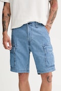Levi's szorty bawełniane CARRIER CARGO SHRT-2 męskie kolor niebieski 001KG