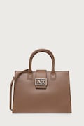 Armani Exchange kabelka typu shopper dámska z imitácie kože béžová XW000305 AF12039