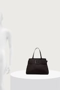 Armani Exchange шопинг чанта дамска от имитация на кожа кафява XW000284 AF11902