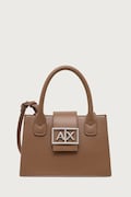 Armani Exchange чанта дамска от имитация на кожа бежова XW000306 AF12039