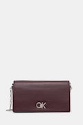 Сумочка Calvin Klein колір бордовий K60K612806