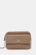 Kabelka Calvin Klein béžová barva, K60K613140