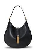 Polo Ralph Lauren сумочка hobo жіноча шкіряна чорна 428944017