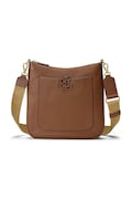 Lauren Ralph Lauren borsa a mano in pelle colore marrone 431970152