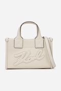 Τσάντα Karl Lagerfeld χρώμα: άσπρο, A1W30043
