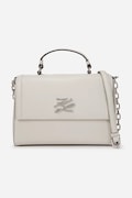 Karl Lagerfeld poseta de piele culoarea alb, A1W30170
