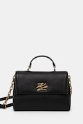 Karl Lagerfeld poseta de piele culoarea negru, A1W30170