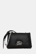 Karl Lagerfeld poseta de piele culoarea negru, A1W30175