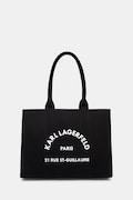 Τσάντα Karl Lagerfeld χρώμα: μαύρο, A1W50009