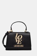 Love Moschino poseta culoarea negru, JC4156PP1