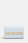 Kabelka Love Moschino modrá barva, JC4103PP1