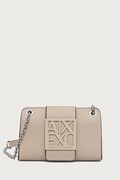 Armani Exchange сумка-листоноша жіноча зі штучної шкіри бежева XW000281 AF13672