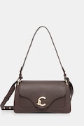 Coccinelle geantă de piele culoarea negru, E1 SSL 12 01 01