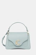 Coccinelle torebka skórzana kolor turkusowy E1 SSL 18 02 01