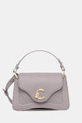 Coccinelle torebka skórzana kolor szary E1 SSL 18 02 01