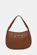 Τσάντα Guess FRANCY χρώμα: καφέ, HWWG95 30020