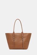 MICHAEL Michael Kors torebka skórzana kolor brązowy 30R5G9OT7L